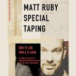 Matt Ruby Album Recording