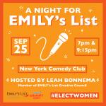 A Night for EMILY'S List ft Negin Farsad & Yamaneika Saunders